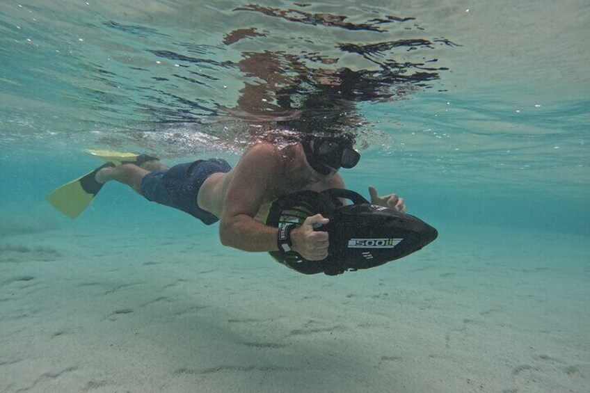 Eco Friendly Sea Scooter Turtle Tour in Rarotonga 4
