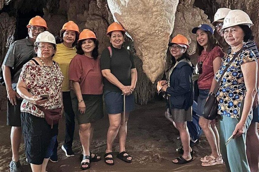 Be captivated by the various stalactites and stalagmites of the cave. 3