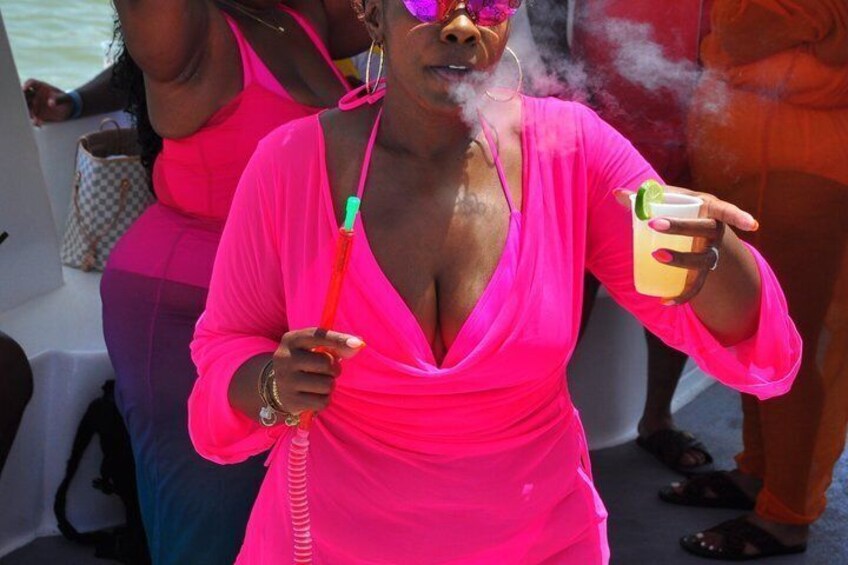 Hip Hop Party Boat with Unlimited Drinks & sand bar (Adults Only) 3