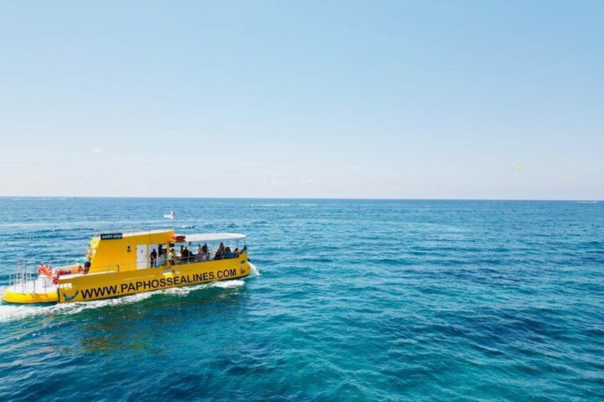 Paphos: Swim Cruise with Turtle Watching, Drinks & Aperol Spritz 4