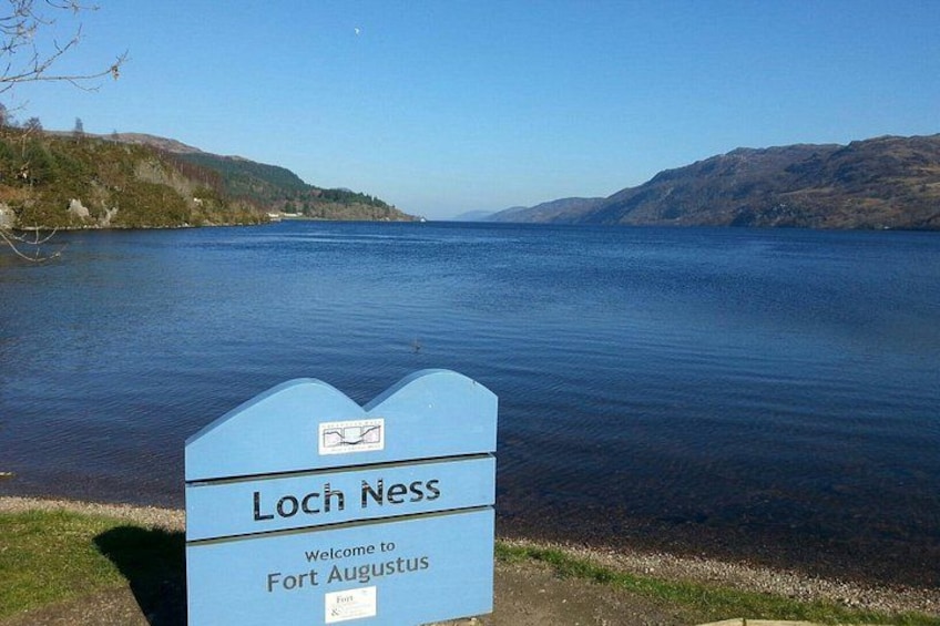 Arriving in Fort Augustus, located at the southern end of Loch Ness. 3