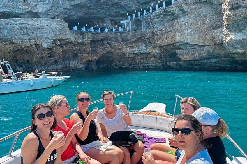 Boat trip to the Polignano a Mare caves 1