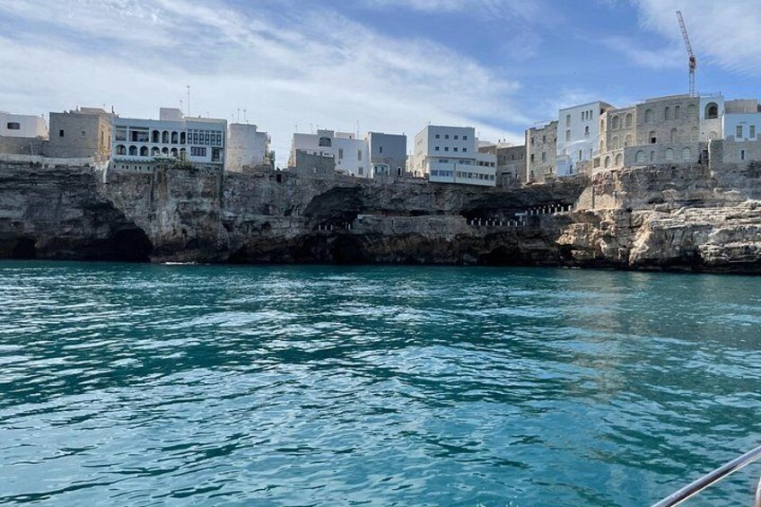Boat trip to the Polignano a Mare caves 5