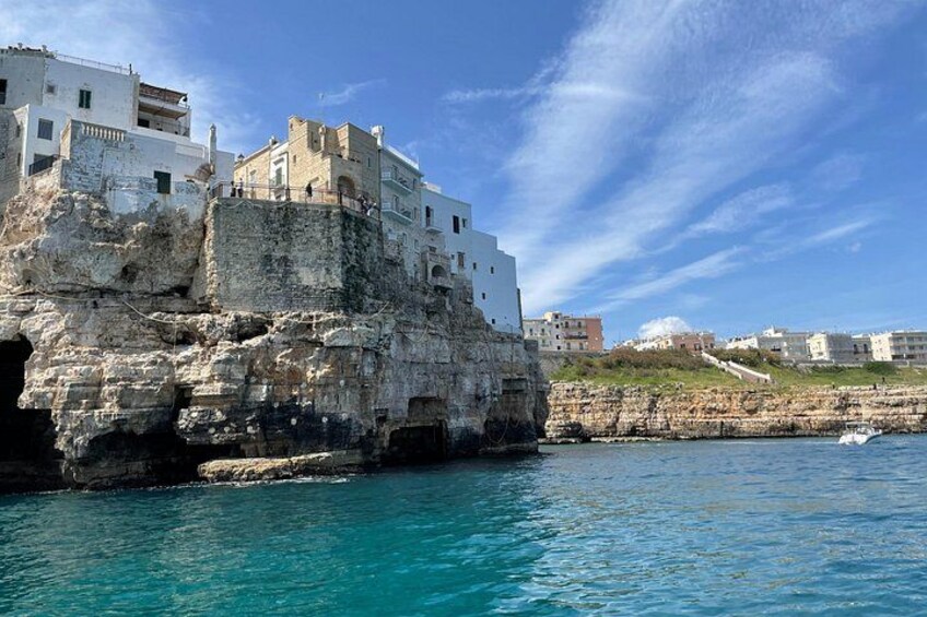 Boat trip to the Polignano a Mare caves 4