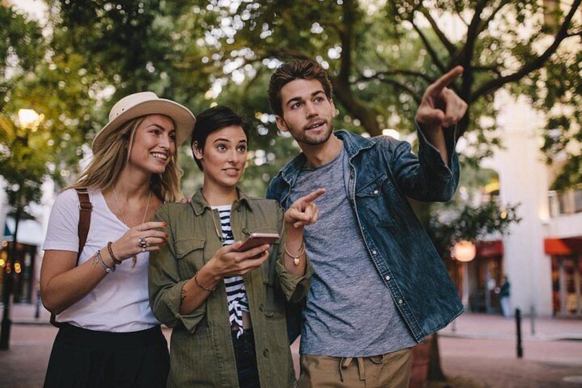 Explore individually, with family or friends. 1