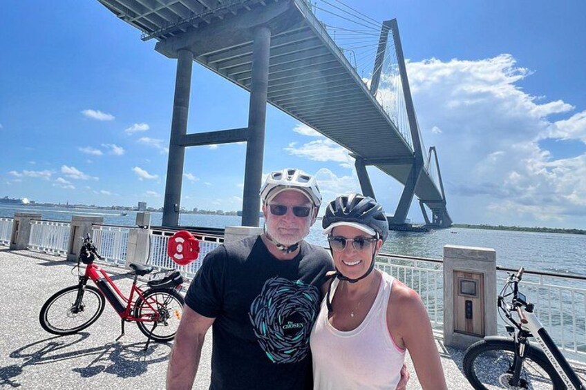 Scenic Charleston Harbor & Wildlife E-Bike Tour + Milkshake Stop 2