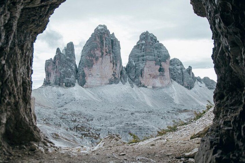 A rocky landscape with prominent rock formations. 2