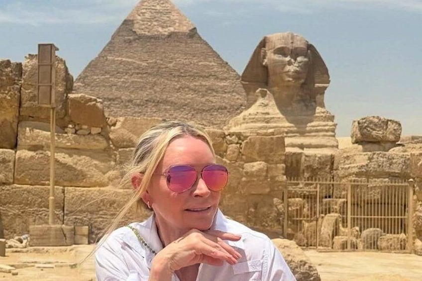 All Inclusive Tour To Giza Pyramids & GEM from Alexandria Port 5