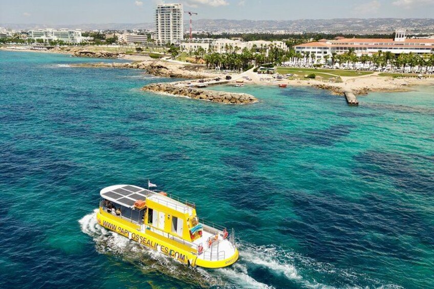 Paphos: Sunset Cruise with Turtle Watching and Unlimited Drinks 3