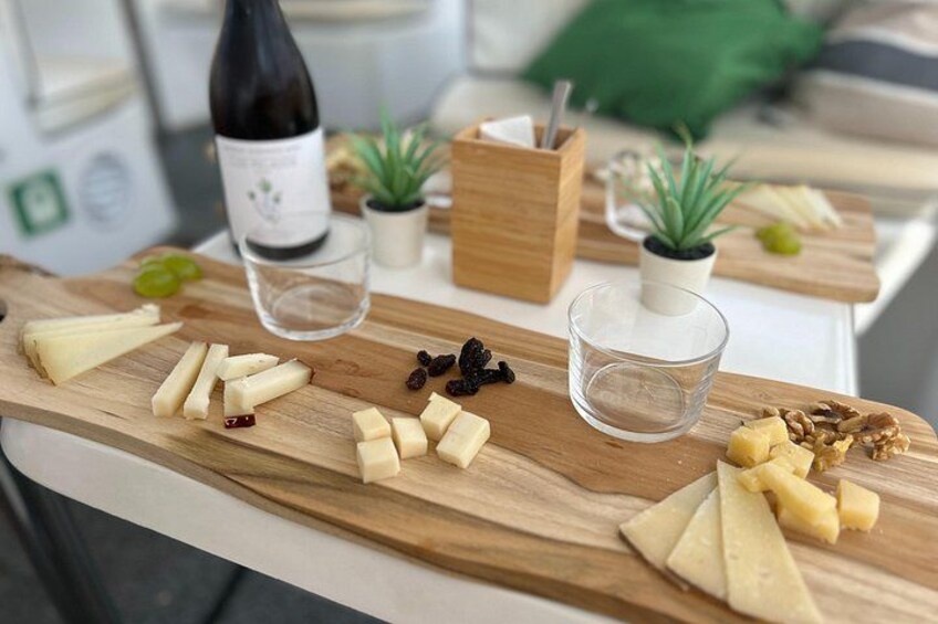 SECOND PART OF TASTING - CHEESE 4