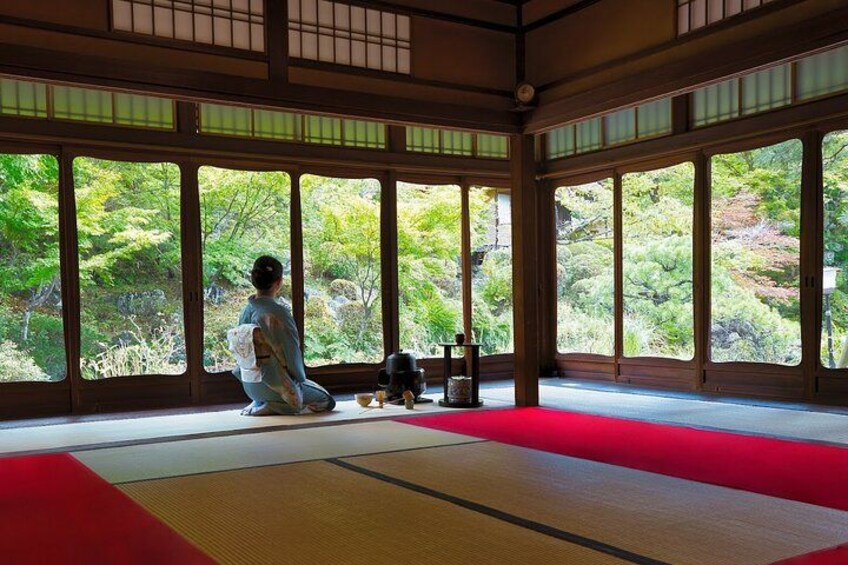 Kyoto Kiyomizu Tea Ceremony with Scenic Garden Views 3