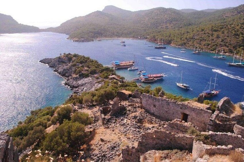 Butterfly Valley Boat Trip & 6 Bays Cruise from Fethiye, Ölüdeniz 2