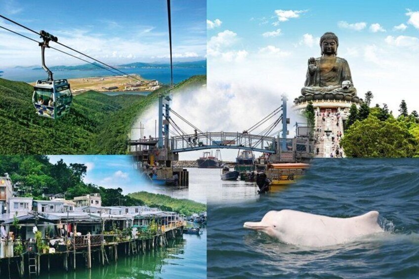 HK: Luxury Lantau Tour with Cable Car, Tai O boat, hotel pick up 1