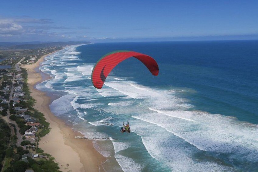 Map of Africa Wilderness Tandem Flight 3