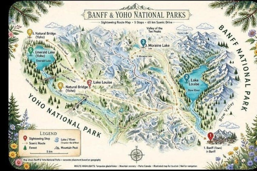 Banff Boutique Transportation for leisure Travelers's tour. 5