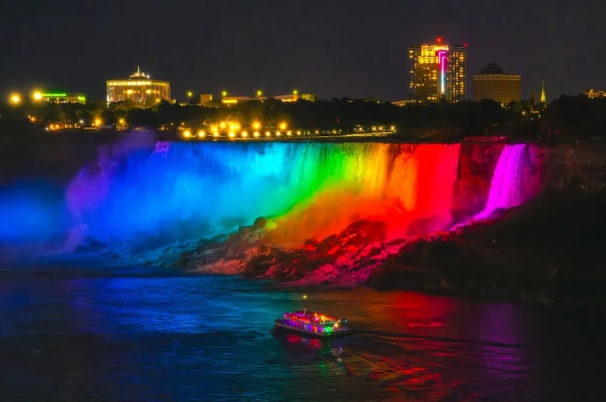 Niagara Falls American-Side Illumination Walking Tour with Boat Ride 5
