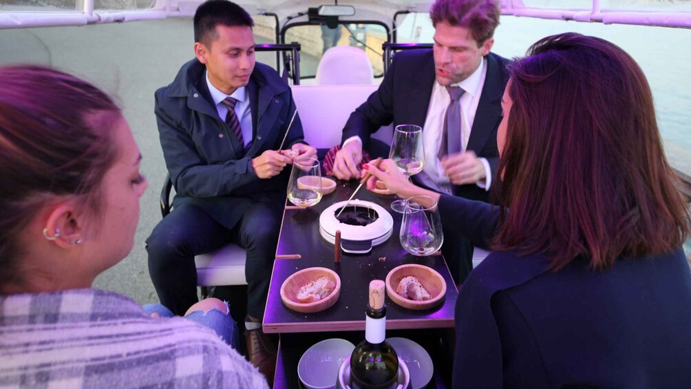 Picture 4 for Activity Geneva: tour with fondue and wine in TukTuk 2