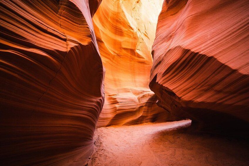 Deep textured wall of Secret Canyon. 2