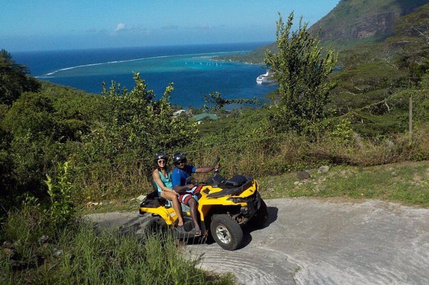 Grand Tour Quad Excursion in Moorea (Single or Two-Seater) 3
