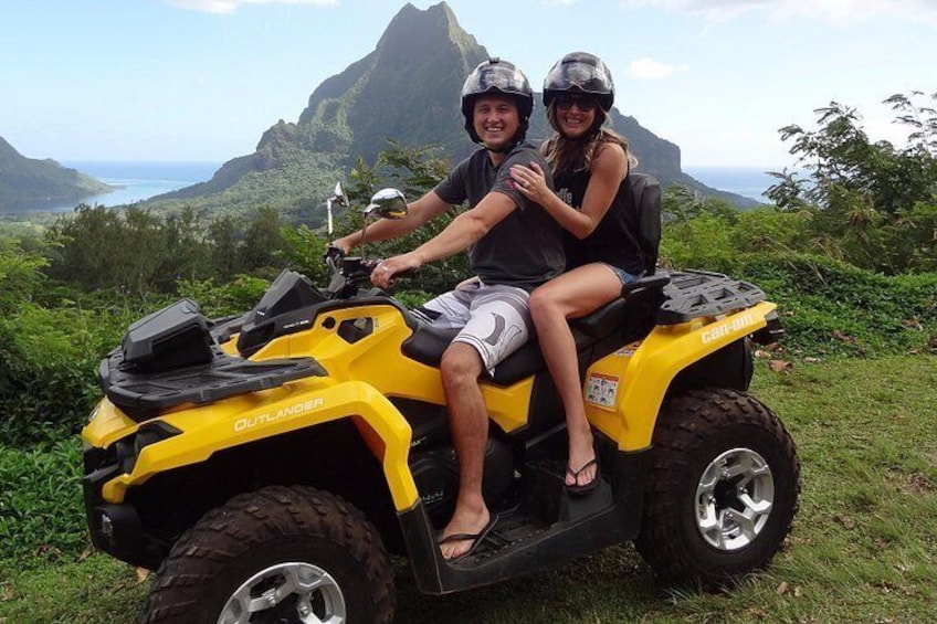 Grand Tour Quad Excursion in Moorea (Single or Two-Seater) 3