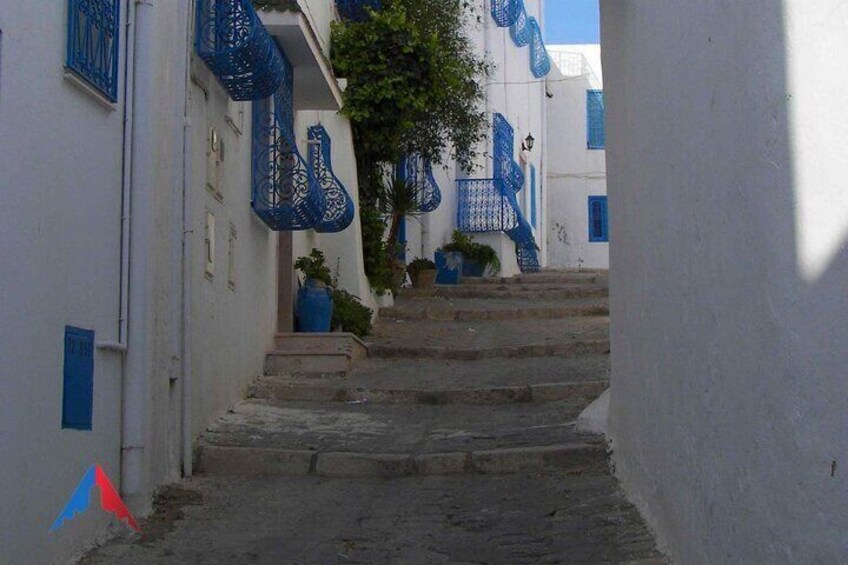 Road hills in Sidi Bou Said 5