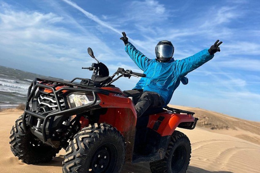 Essaouira Sidi Kaouki P3: family and friends quad bike tour 1