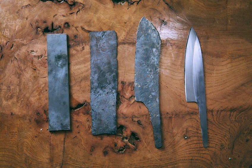 Authentic Knife Making Experience at a Blacksmith in Kyoto 5