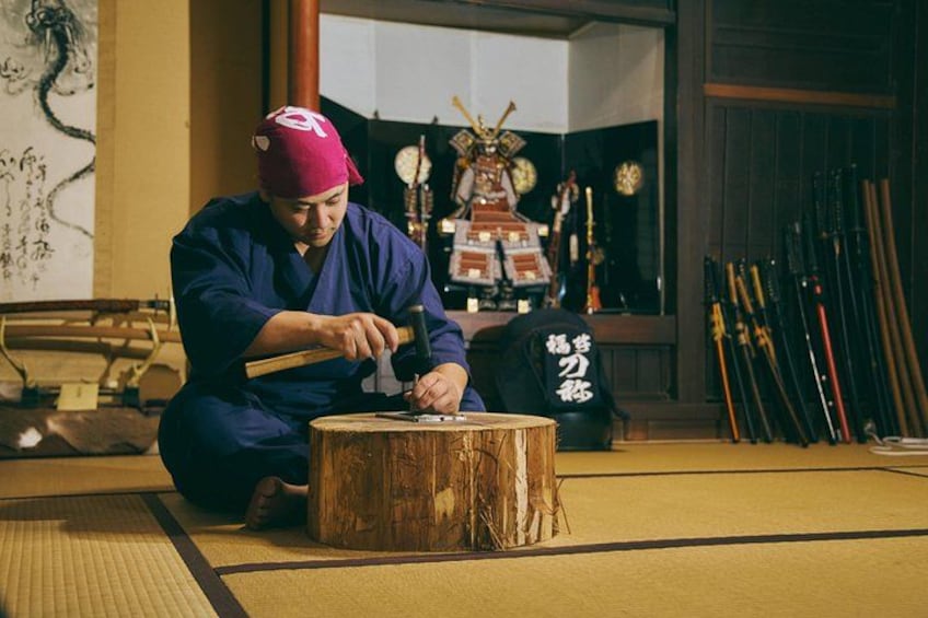 Authentic Knife Making Experience at a Blacksmith in Kyoto 3