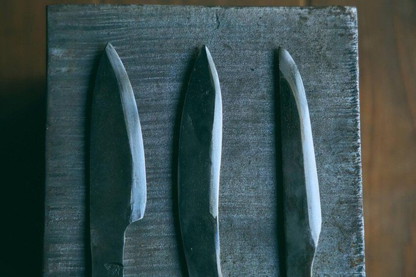 Authentic Knife Making Experience at a Blacksmith in Kyoto 3