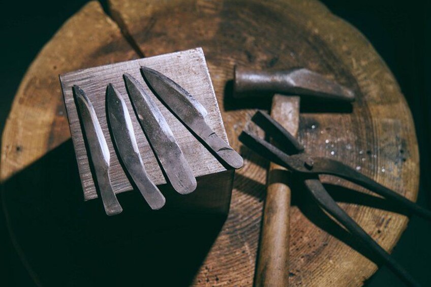 Authentic Knife Making Experience at a Blacksmith in Kyoto 4