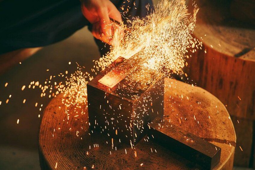Authentic Knife Making Experience at a Blacksmith in Kyoto 4