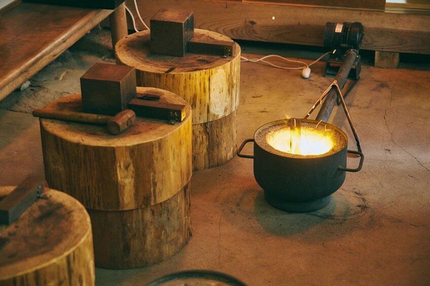 Authentic Knife Making Experience at a Blacksmith in Kyoto 5