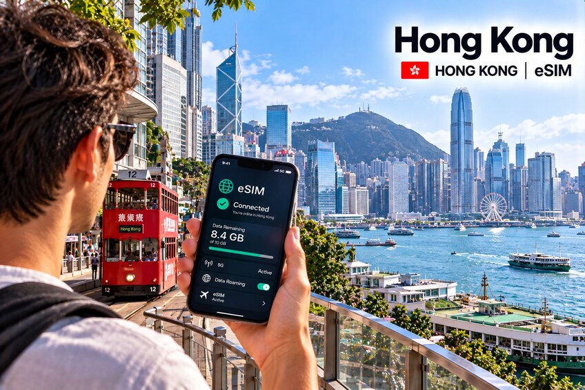 Hongkong: Roaming Internet with eSIM Mobile Data Plan 1