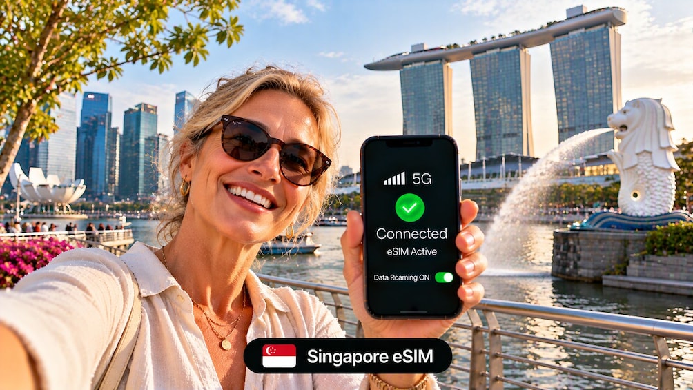 Singapore: Roaming Internet with eSIM Mobile Data Plan 1