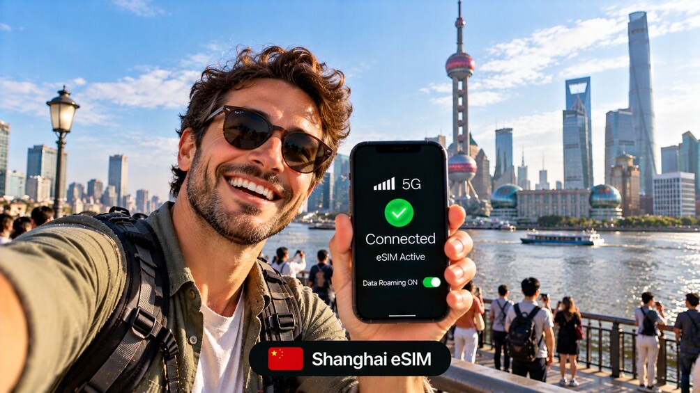 Shanghai: Roaming China Internet with eSIM Mobile Data Plan 1