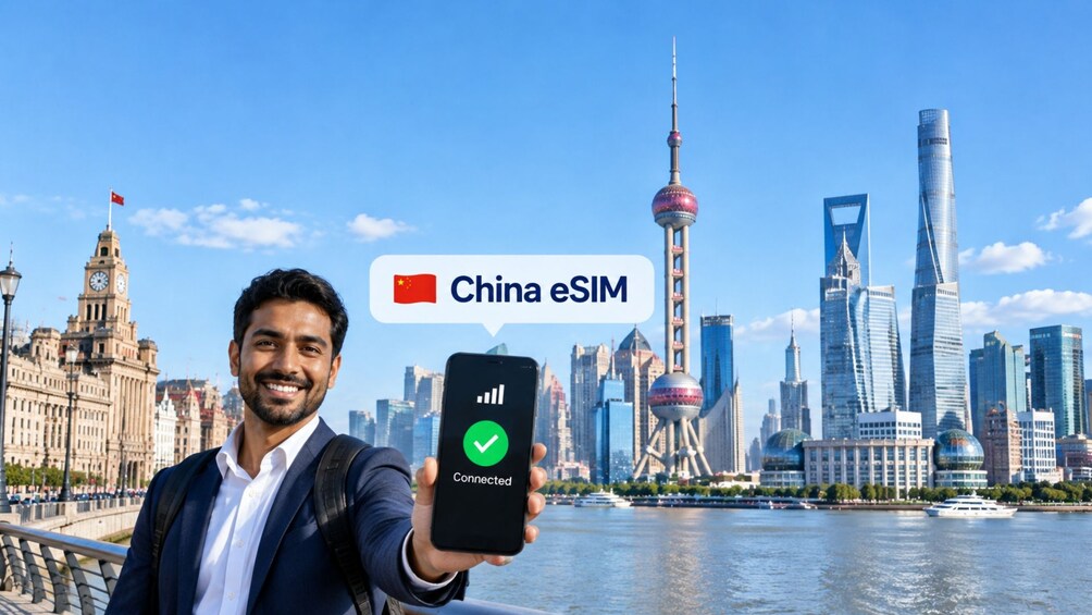 Shanghai: Roaming China Internet with eSIM Mobile Data Plan 1