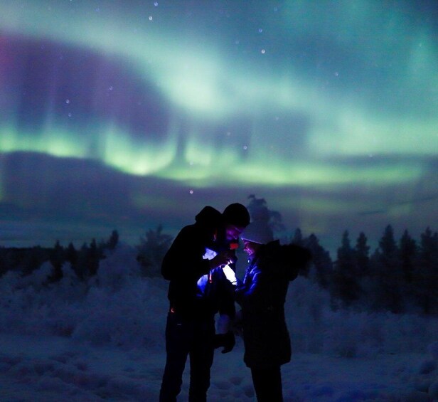 Picture 70 for Activity Saariselkä,Kakslauttanen: Aurora Hunting & Photography Tour. 3