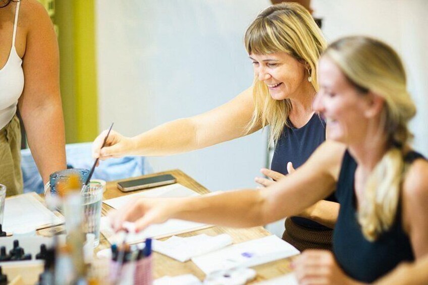 Abstract Watercolor Workshop Inspired by Tenerife’s Beauty 2