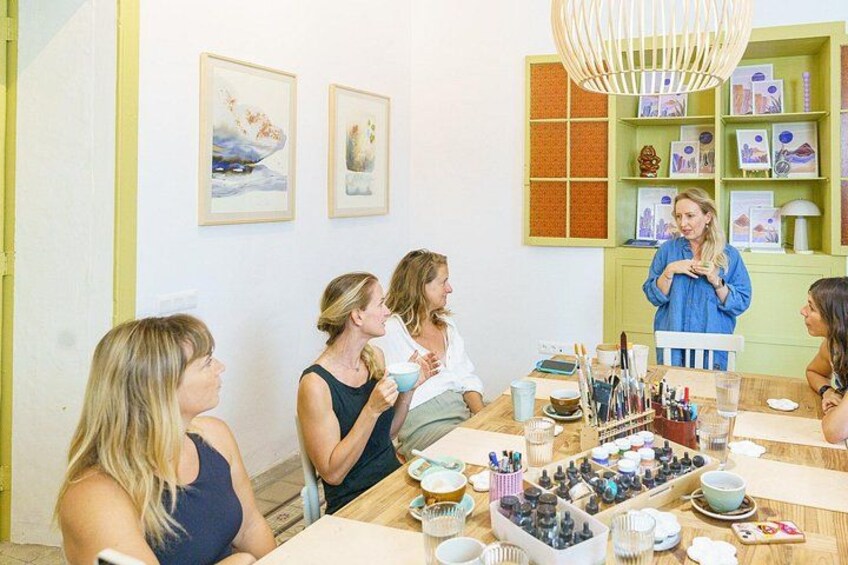 Abstract Watercolor Workshop Inspired by Tenerife’s Beauty 1