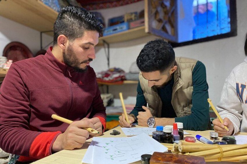 Moroccan and Islamic Calligraphy Class with Local Artist 5
