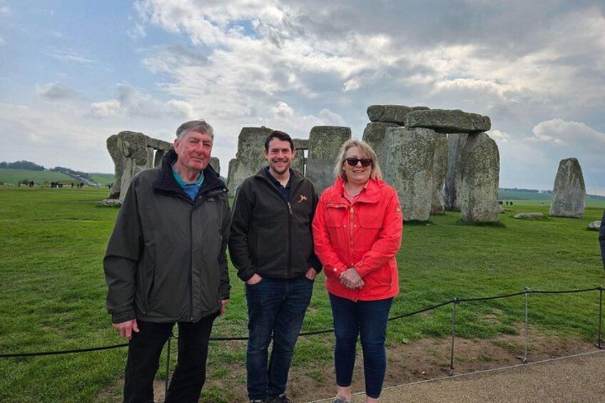 Our guides at Stonehenge 2