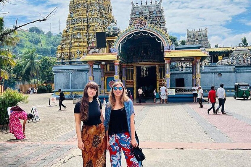 A temple complex with intricate architecture and a large central shrine. 5
