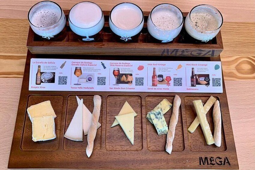 Guided Visit to the Estrella Galicia Museum with Cheese Pairing 4