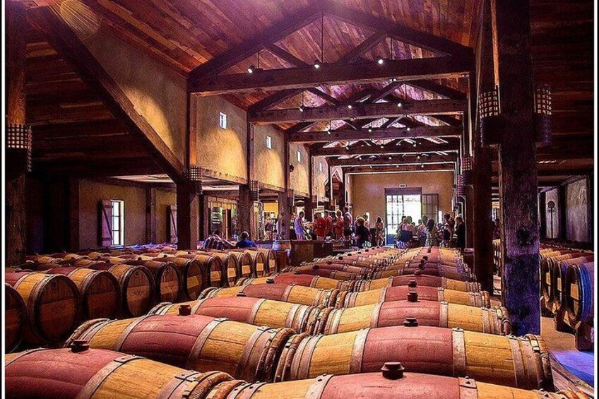Wine tasting in this fantastic Cellar 2