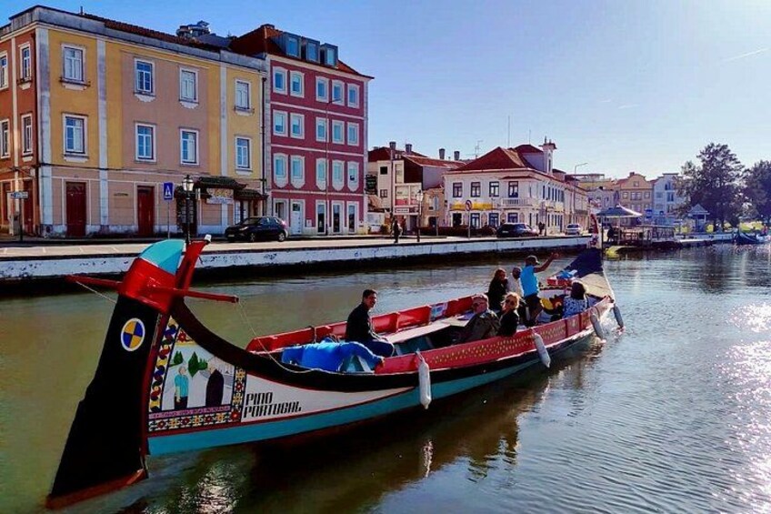 Aveiro & Costa Nova Tour from Porto with Moliceiro Cruise 3