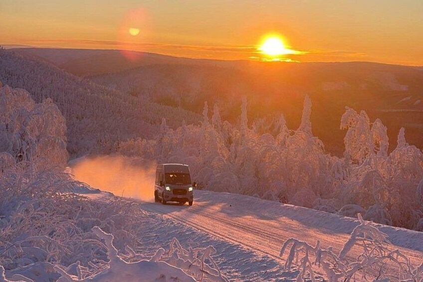 Sun Rise on James Dalton Highway 2