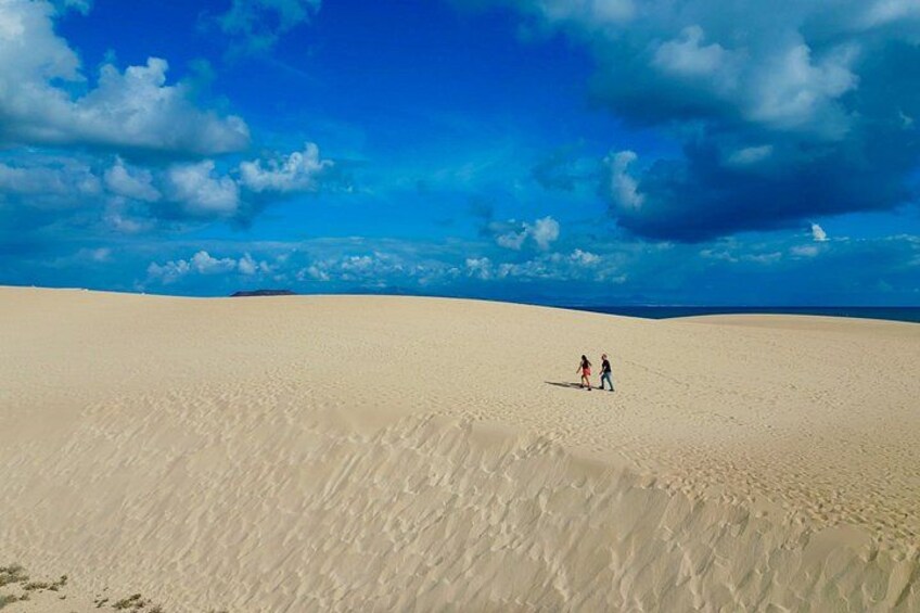 Climbing the dunes 3