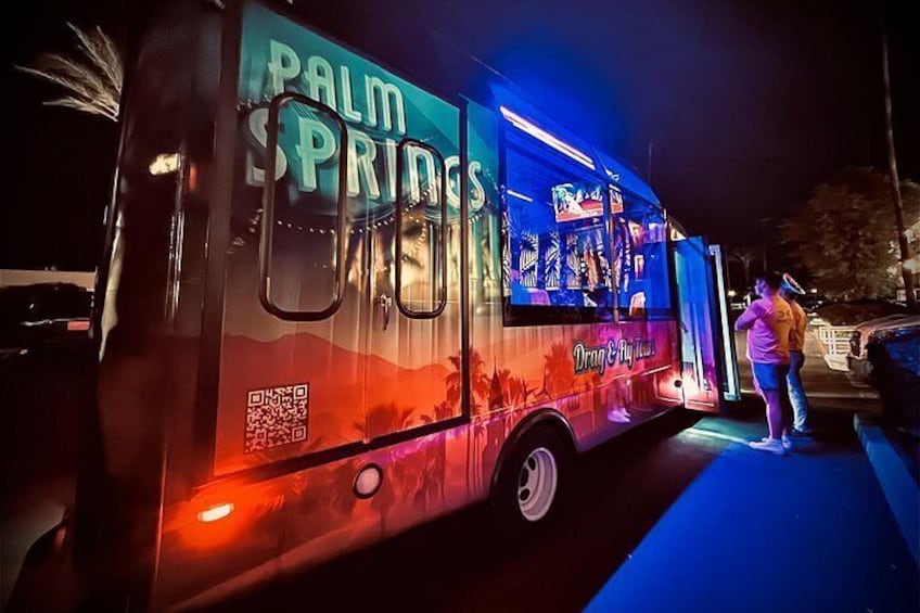 The Drag & Fly is available for private evening rental. Ask us about a custom drag queen tour designed just for you! 2