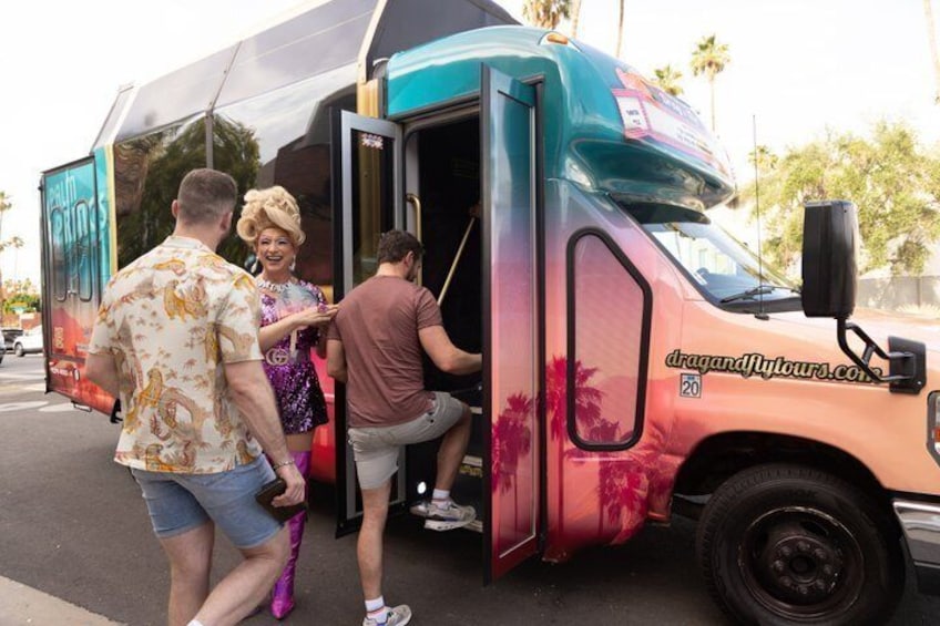 Drag Queen Hosted Palm Springs Sightseeing Bus Tour 3