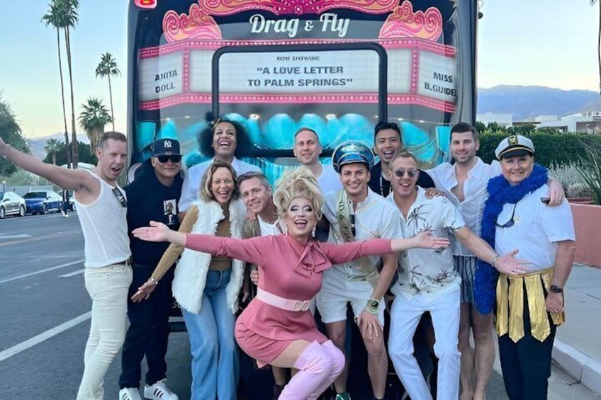Drag Queen Hosted Palm Springs Sightseeing Bus Tour 4